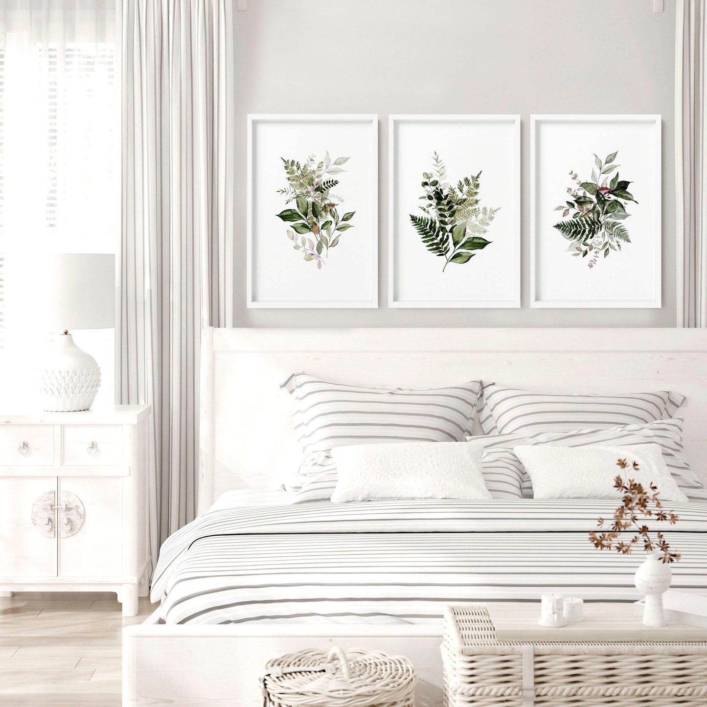 Wall art for bedroom wall | set of 3 wall art prints