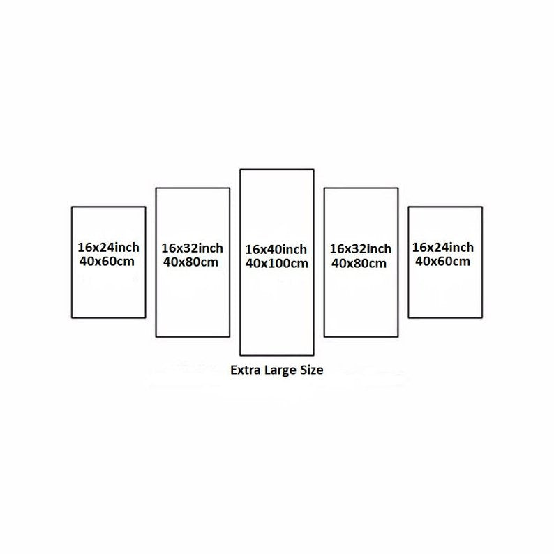 Jesus Lamb World Sunset Christianity Five Piece Canvas Wall Art Home Decor Multi Panel 5