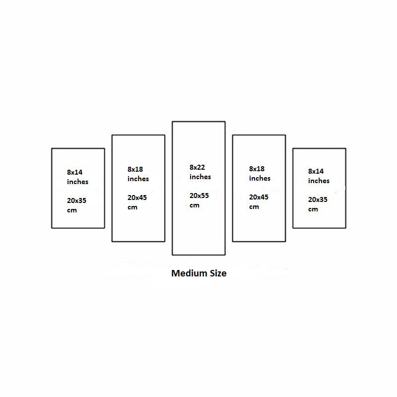 Vintage World Map Rustic Wall Art Canvas